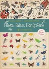 Buchcover Fliege, Falter, Honigbiene