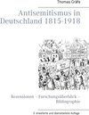 Buchcover Antisemitismus in Deutschland 1815- 1918