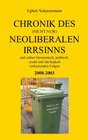 Buchcover Chronik des (nicht nur) neoliberalen Irrsinns und seiner ökonomisch, politisch, sozial und ökologisch verheerenden Folge