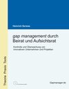 Buchcover gap management durch Beirat und Aufsichtsrat