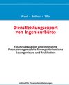 Buchcover Dienstleistungsexport von Ingenieurbüros