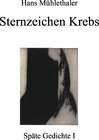 Buchcover Sternzeichen Krebs