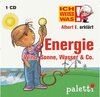 Buchcover Ich weiß was - Albert E. erklärt Energie, Wind, Sonne, Wasser & Co.