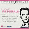 Buchcover LiteratPrivat - F. Scott Fitzgerald