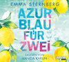 Buchcover Azurblau für zwei