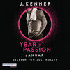 Buchcover Year of Passion. Januar