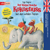 Buchcover Der kleine Drache Kokosnuss bei den wilden Tieren