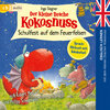 Buchcover Der kleine Drache Kokosnuss – Schulfest auf dem Feuerfelsen