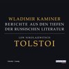 Buchcover Tolstoi - Berichte aus den Tiefen der russischen Literatur