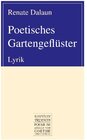 Buchcover Poetisches Gartengeflüster