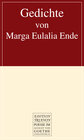 Buchcover Gedichte von Marga Eulalia Ende