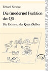 Buchcover Die (moderne) Funktion der QS