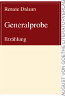 Buchcover Generalprobe