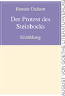 Buchcover Der Protest des Steinbocks