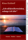 Buchcover "Ich will den Herrn loben, solange ich lebe"