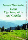 Buchcover Hartls Eigenhirnsprüche und Gedichte