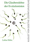Buchcover Die Glaubenslehre der Evolutionisten