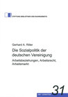 Buchcover Die Sozialpolitik der deutschen Vereinigung