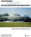 Buchcover Wie man Architektur zum Tragen bringt
