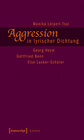 Buchcover Aggression in lyrischer Dichtung