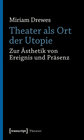 Buchcover Theater als Ort der Utopie