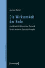 Buchcover Die Wirksamkeit der Rede