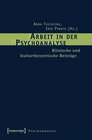 Buchcover Arbeit in der Psychoanalyse