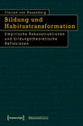 Buchcover Bildung und Habitustransformation