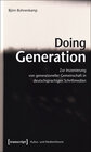 Buchcover Doing Generation