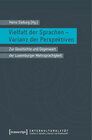 Buchcover Vielfalt der Sprachen - Varianz der Perspektiven