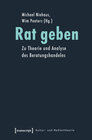 Buchcover Rat geben