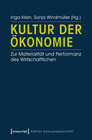 Buchcover Kultur der Ökonomie