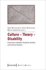 Buchcover Culture - Theory - Disability