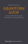 Buchcover Subjektform Autor