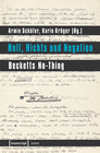 Buchcover Null, Nichts und Negation