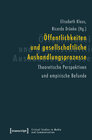 Buchcover Öffentlichkeiten und gesellschaftliche Aushandlungsprozesse