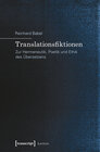 Buchcover Translationsfiktionen