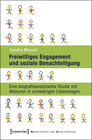 Buchcover Freiwilliges Engagement und soziale Benachteiligung