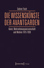 Buchcover Die WissensKünste der Avantgarden