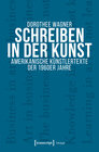 Buchcover Schreiben in der Kunst