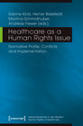 Buchcover Healthcare as a Human Rights Issue