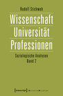 Buchcover Wissenschaft, Universität, Professionen