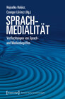 Buchcover Sprachmedialität