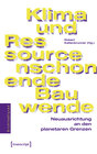Buchcover Klima- und ressourcenschonende Bauwende