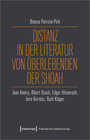 Buchcover Distanz in der Literatur von Überlebenden der Shoah