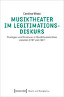 Buchcover Musiktheater im Legitimationsdiskurs