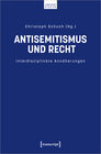Buchcover Antisemitismus und Recht