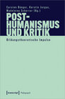 Buchcover Posthumanismus und Kritik