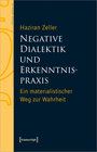Buchcover Negative Dialektik und Erkenntnispraxis