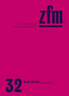 Buchcover Zeitschrift für Medienwissenschaft 32